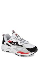 Men's Fila Ray Tracer Sneaker .5 M - White