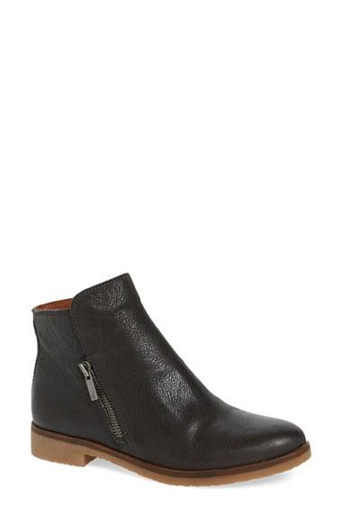 Women's Lucky Brand 'gulvan' Zip Bootie M - Grey