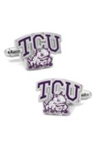 Men's Cufflinks, Inc. Tcu Horned Frogs Cuff Links