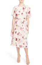 Women's Rachel Roy Collection Floral Tie Waist Dress - Pink