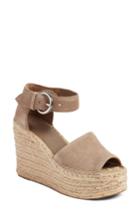 Women's Marc Fisher Ltd Alida Espadrille Platform Wedge .5 M - Beige