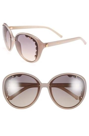Chloe 60mm Sunglasses Pearl