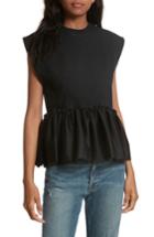 Women's Harvey Faircloth Tulle Peplum Tank