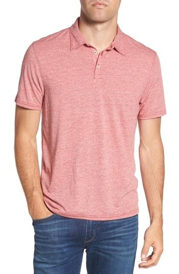 Men's Zachary Prell Cambrick Moulineux Polo - Red