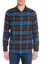 Men's Grayers Ludlow Trim Fit Plaid Flannel Sport Shirt