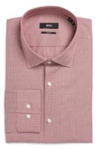Men's Boss Ismo Slim Fit Solid Dress Shirt .5 - Red