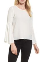 Women's Vince Camuto Bell Sleeve Blouse - Ivory