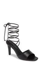 Women's Tony Bianco Ruffian Wraparound Sandal .5 M - Black