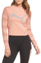Women's Puma Strapped Up Tee, Size - Pink