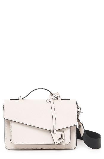 Botkier Cobble Hill Leather Crossbody Bag - Ivory