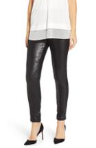 Women's Cupcakes And Cashmere Matte Sequin Leggings - Black