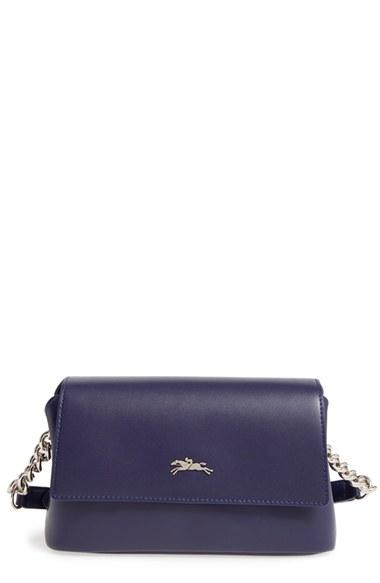 Longchamp 'honore' Crossbody Bag - Blue