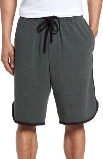 Men's James Perse Drawstring Basketball Shorts (l) - Green