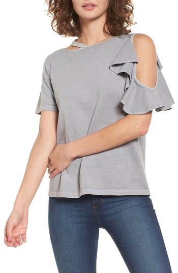 Women's Bp. Ruffle Cutout Tee