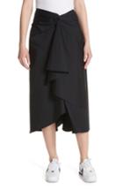 Women's A.l.c. Diller Ruffle Front Skirt - Black