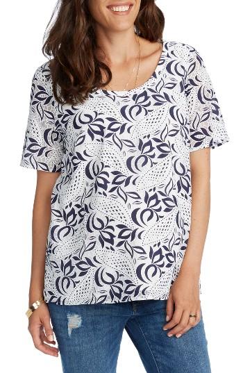 Women's Rosie Pope 'ava' Lace Maternity Top - Blue