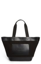 Alexander Wang Large Aw Canvas & Leather Tote - Black
