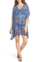 Women's Tommy Bahama Indigo Cowrie Diamonds Cover-up Tunic - Blue