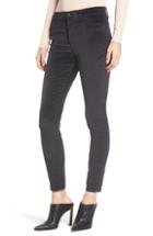 Women's Hudson Jeans Barbara High Waist Ankle Skinny Velvet Jeans - Grey