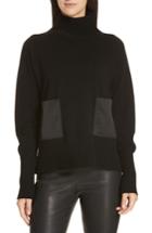 Women's Boss Falerna Patch Pocket Sweater - Black