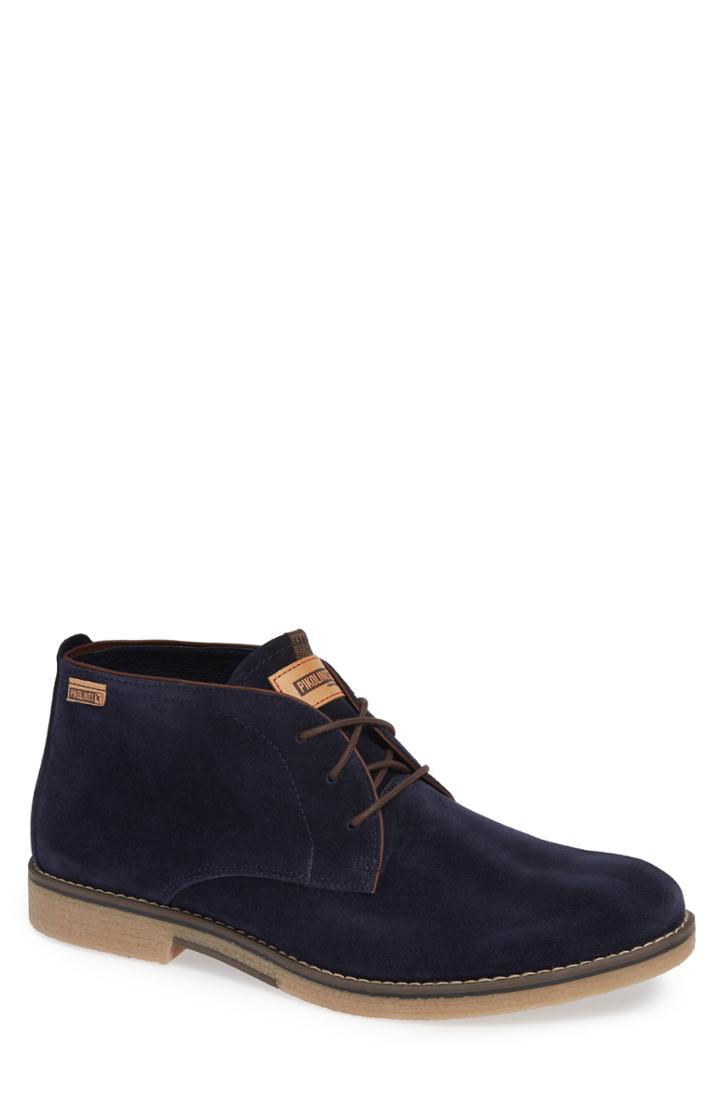 Men's Pikolinos Irun Plain Toe Chukka Boot .5-9us / 42eu - Blue