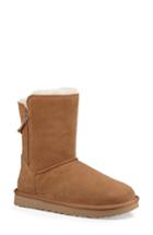 Women's Ugg Classic Sparkle Zip Bootie M - Brown