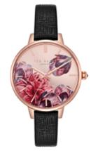 Women's Ted Baker London Kate Leather Strap Watch, 36mm