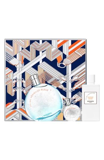 Hermes Eau Des Merveilles Bleue - Eau De Toilette Set