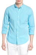 Men's Bonobos Summerweight Slim Fit Sport Shirt, Size - Blue