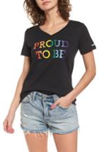 Women's Converse Proud To Be Tee - Black