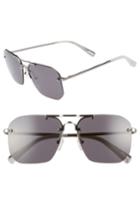 Women's Elizabeth And James Mason 57mm Rimless Navigator Sunglasses - Light Gold/ Rose