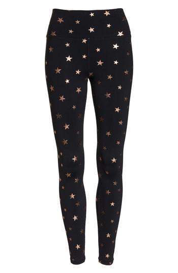 Women's Spiritual Gangster Starry Vibes Perfect High Waist Leggings - Black