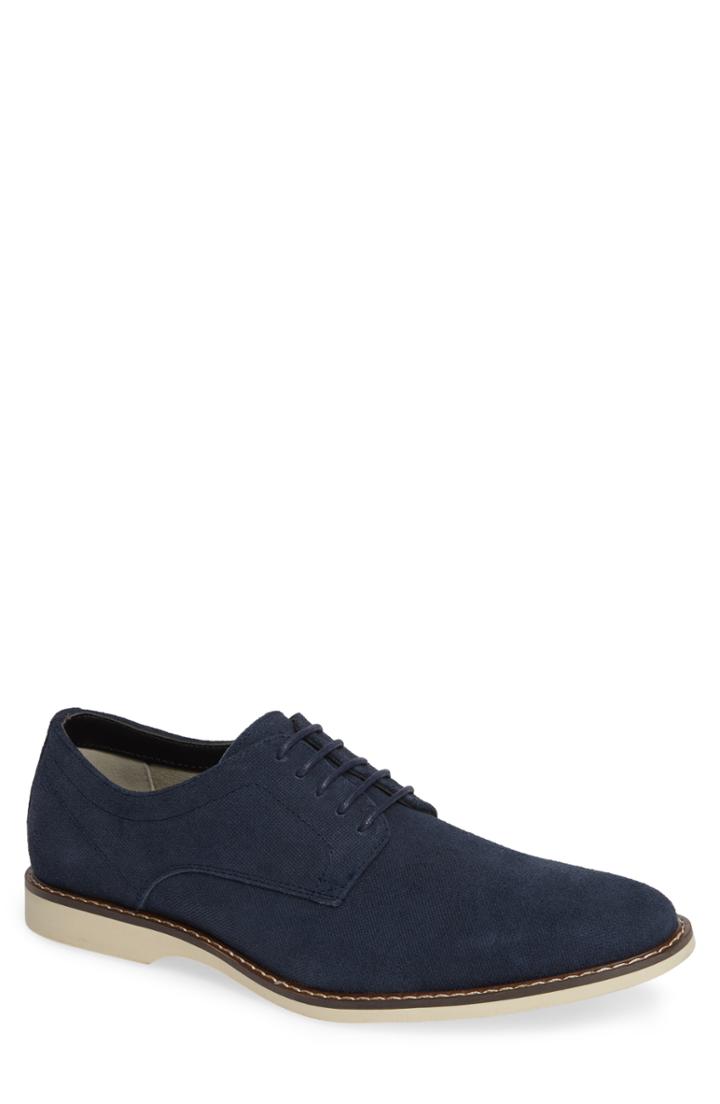 Men's The Rail Georgetown Textured Derby -11.5us / 45eu - Blue