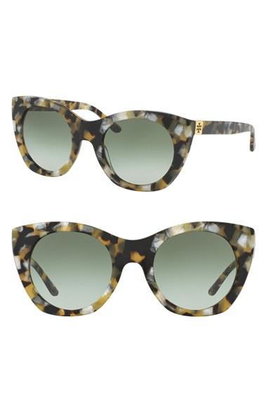 Women's Tory Burch 52mm Cat Eye Sunglasses -