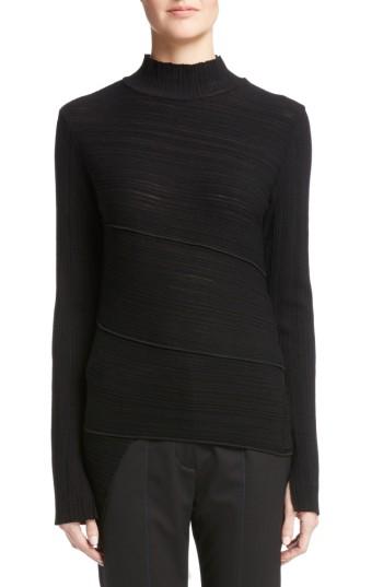 Women's Proenza Schouler Spiral Knit Top - Black