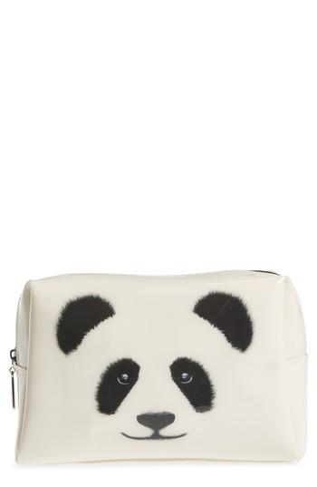 Catseye London Big Face Panda Large Cosmetics Case, Size - Panda