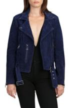 Women's Bagatelle Suede Jacket - Blue
