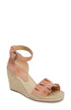 Women's Splendid Bedford Espadrille Wedge Sandal .5 M - Pink