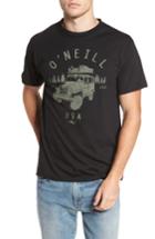 Men's O'neill Willy Graphic T-shirt - Black
