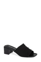 Women's Donald Pliner Brit Slide Sandal M - Black