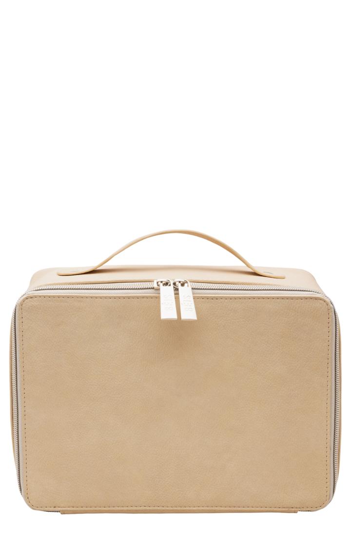 Beis Travel Cosmetics Case, Size - Beige