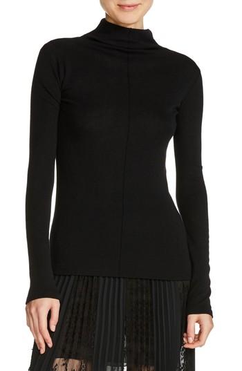 Women's Maje Wool Blend Jersey Tee