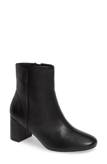 Women's Taryn Rose Cassidy Block Heel Bootie M - Black