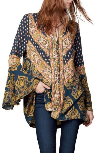 Women's Free People 'magic Mystery' Tunic Top