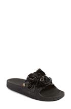 Women's Tory Burch Blossom Slide Sandal M - Black