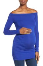 Women's Isabella Oliver Croft Maternity Top - Blue