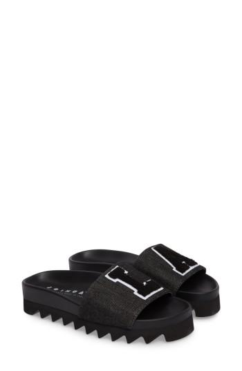 Women's Joshua Sanders Slide Sandal .5us / 35eu - Black