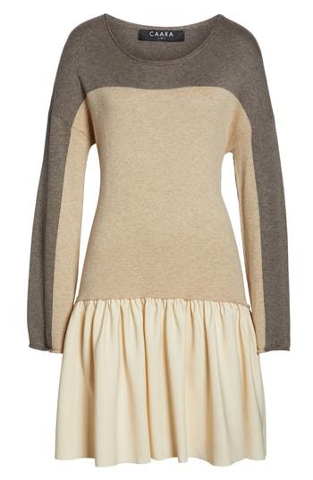 Women's Caara Colorblock Cashmere Dress