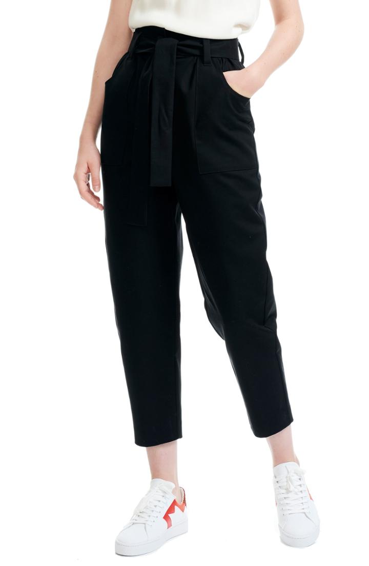 Women's Maje Belted Crop Trousers