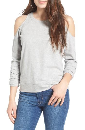 Women's Love, Fire Cold Shoulder Sweatshirt